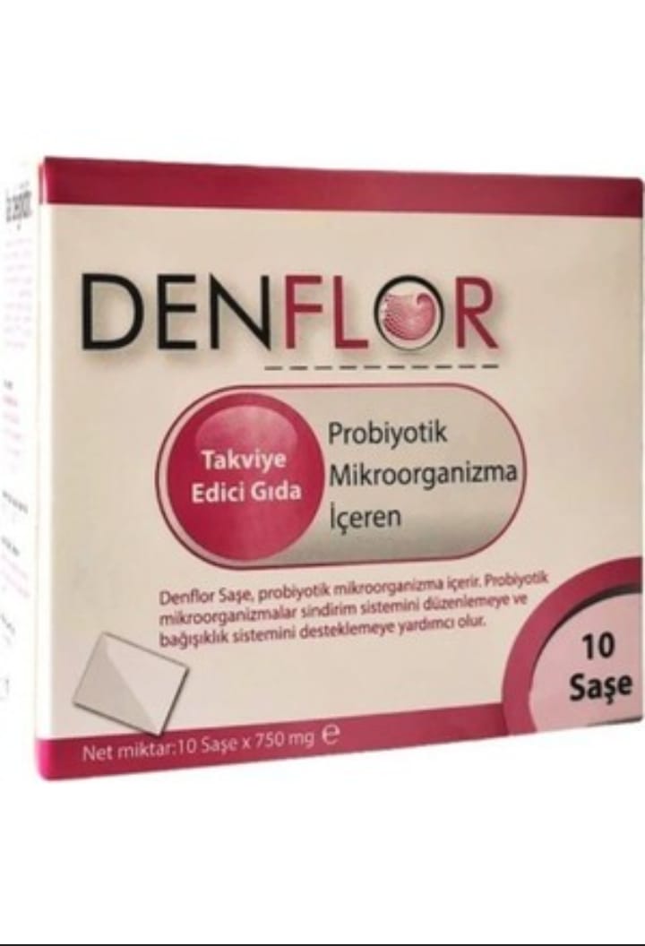 DENFLOR Probiyotik Takviye Edici Gıda (10 şase)