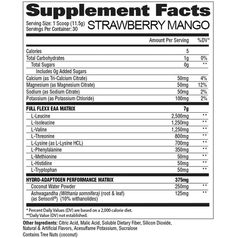 GAT FLEXX EAAs Amino Bcaa + Hydration 30 Servings - Galeri