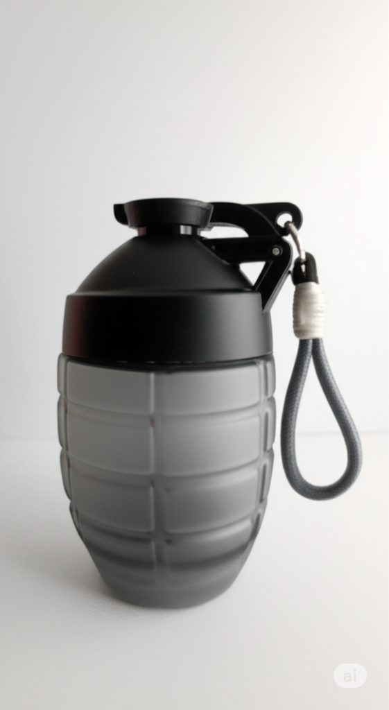 Gri Fitnes Shaker Bomba - Galeri