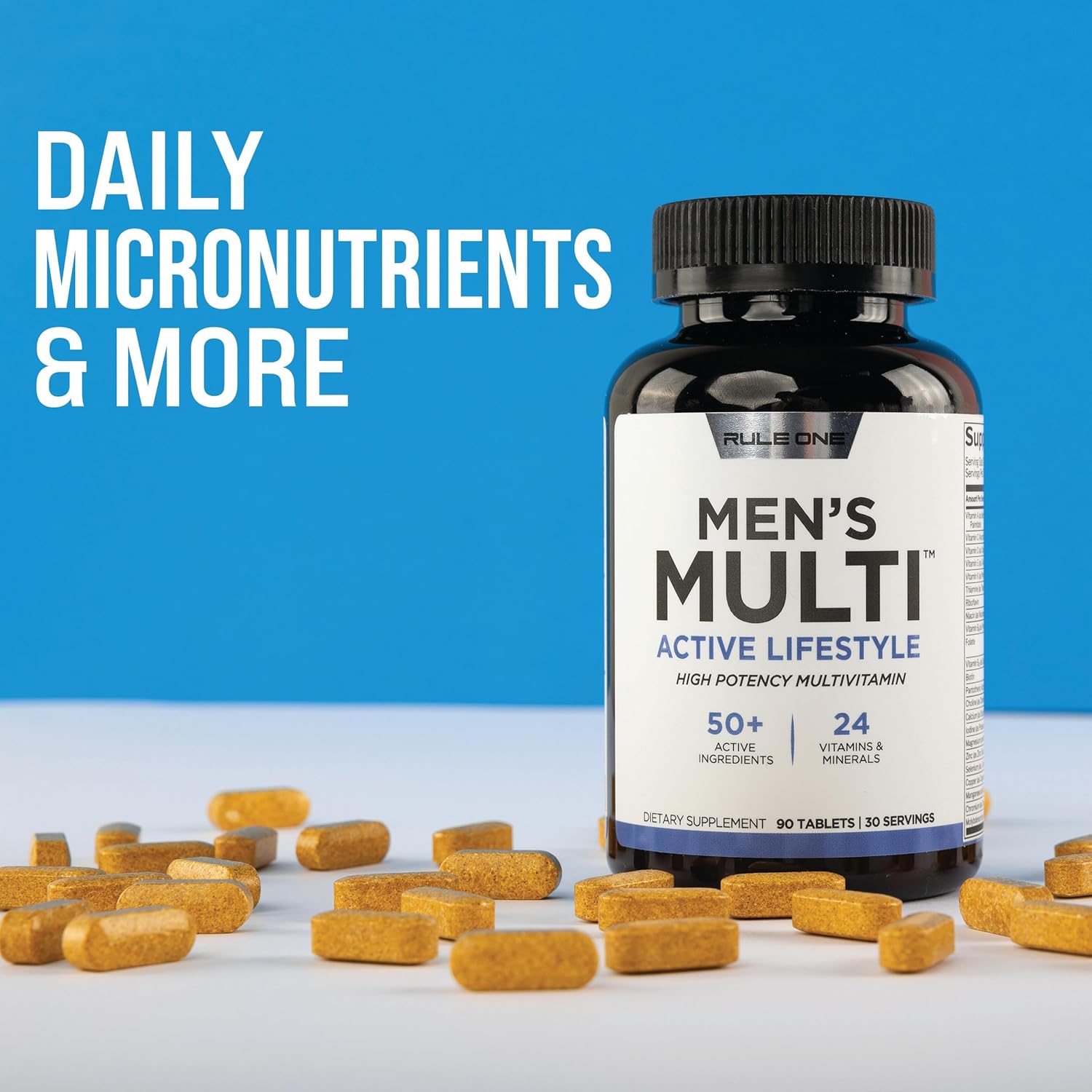 Rule 1 Men's Multivitamin 90 Tablet - Galeri