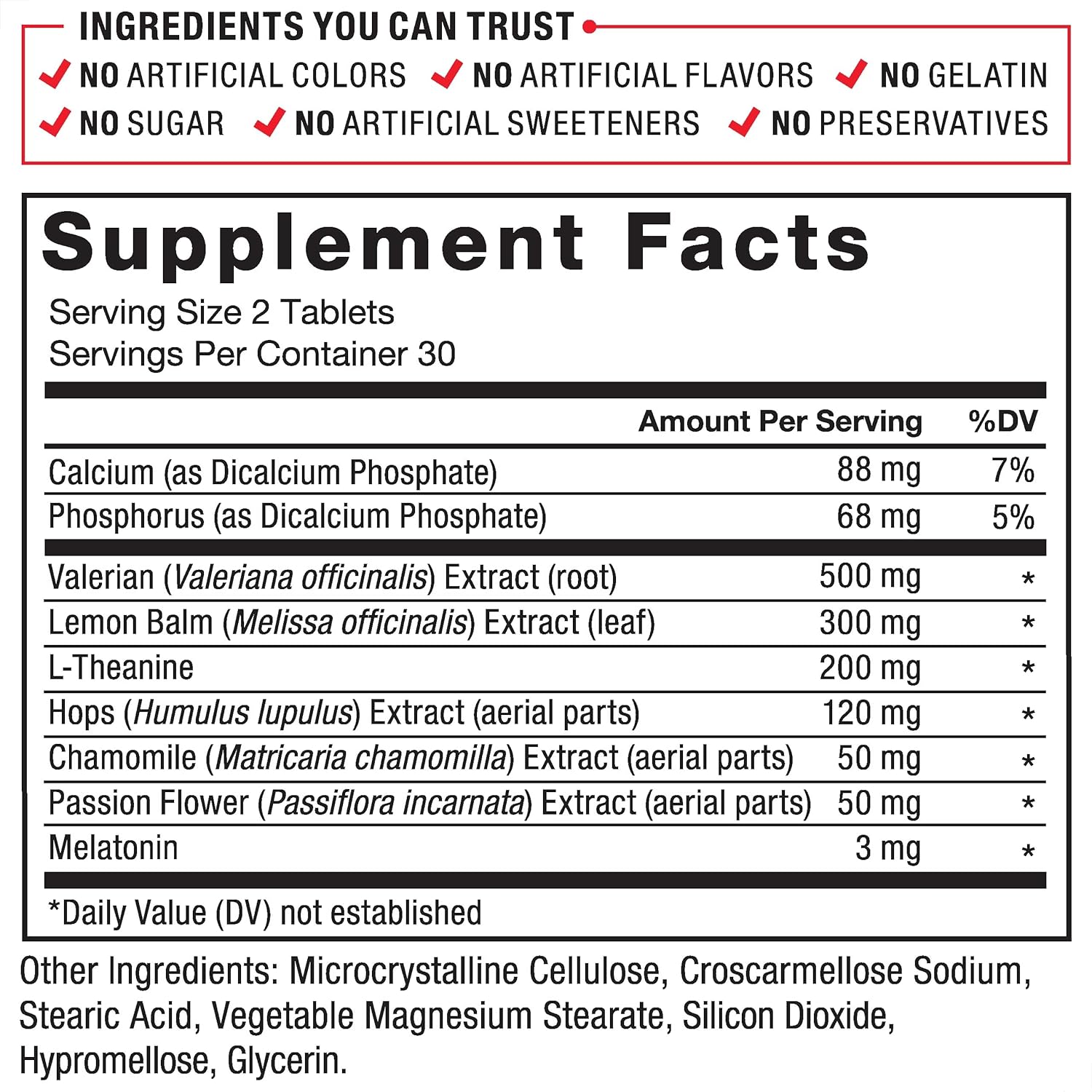 Force Factor Somnapure Drug-Free Sleep Aid Sleeplessness with Melatonin & Valerian & Theanine Fall Asleep 60 Tablet - Galeri