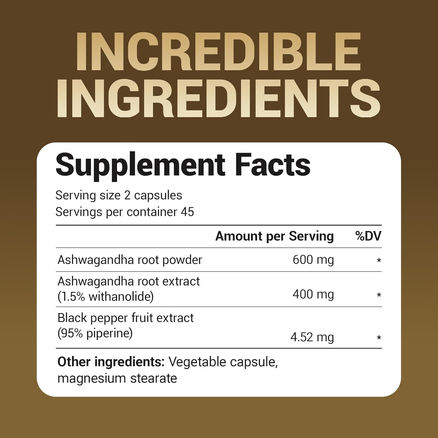 Dr. Berg Ashwagandha Capsules 1000mg 90 Caps - Galeri