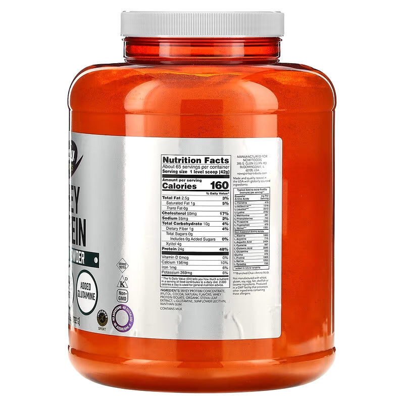 NOW Foods Whey Protein 2722 gr - Galeri