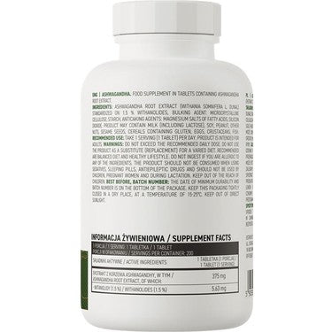 Ostrovit Ashwagandha 375 Mg 200 Tablet - Galeri