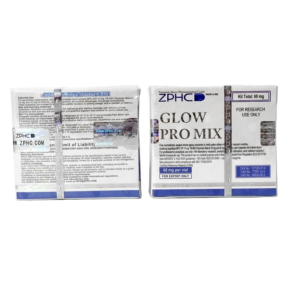 Zphc Glow Pro Mix 60mg ZPHC – BPC-157 + TB-500 + GHK-Cu - Galeri