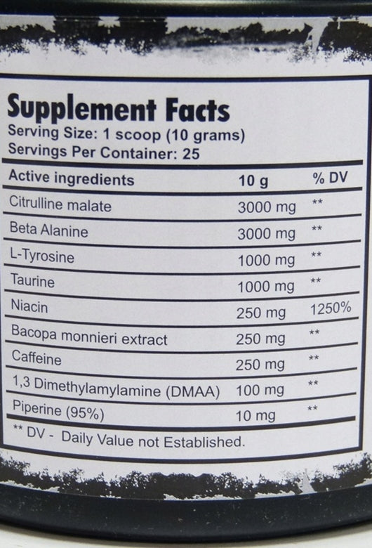 Escobar 1.3 Preworkout - Galeri