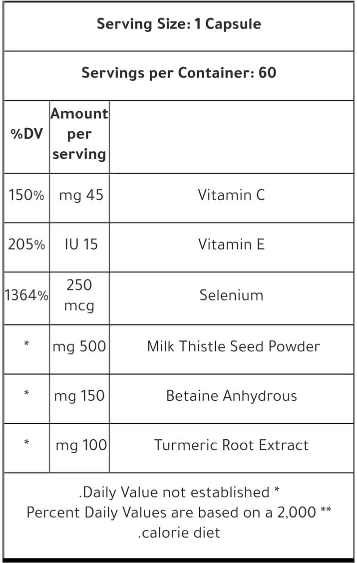 Kevin Levrone Gold Liver Support (Milk Thistle+Turmeric+Selenium) - 60 caps - Galeri