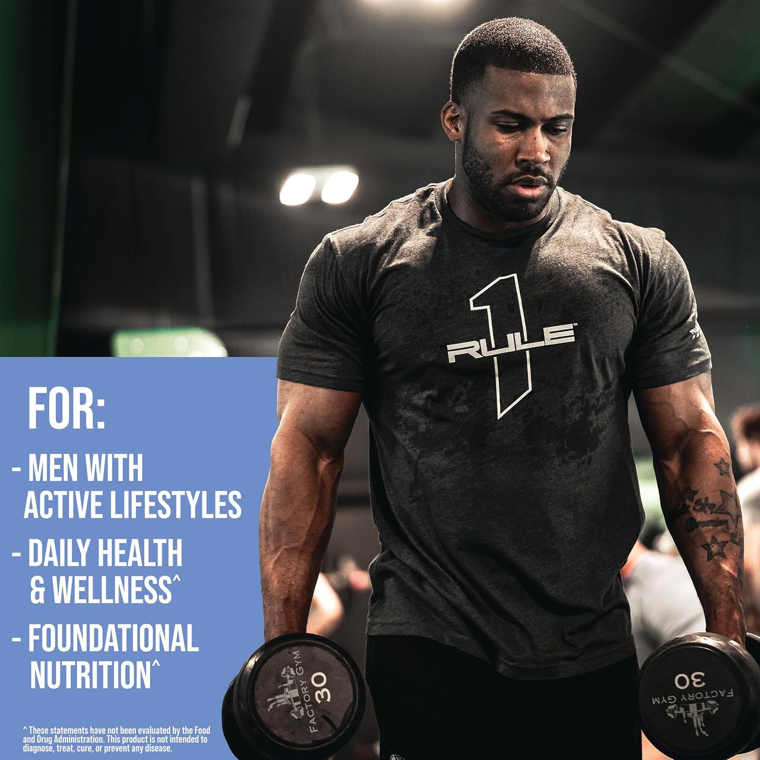 Rule 1 Men's Multivitamin 90 Tablet - Galeri