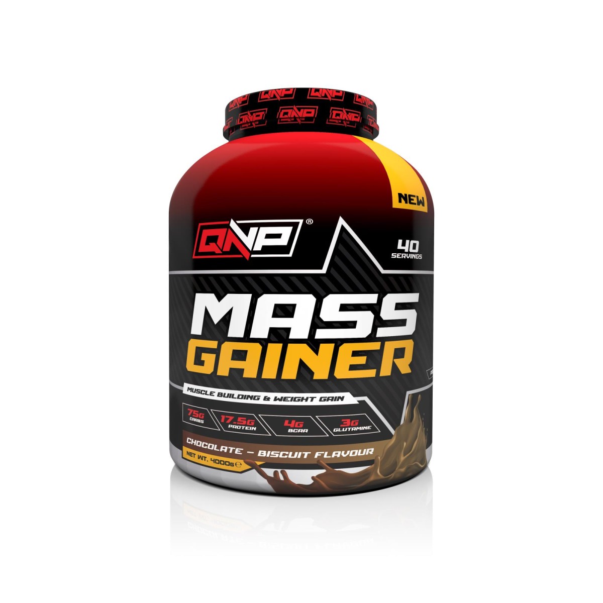 QNP Nutrition Gainer Çikolata Biscuıt aromalı 4 kg