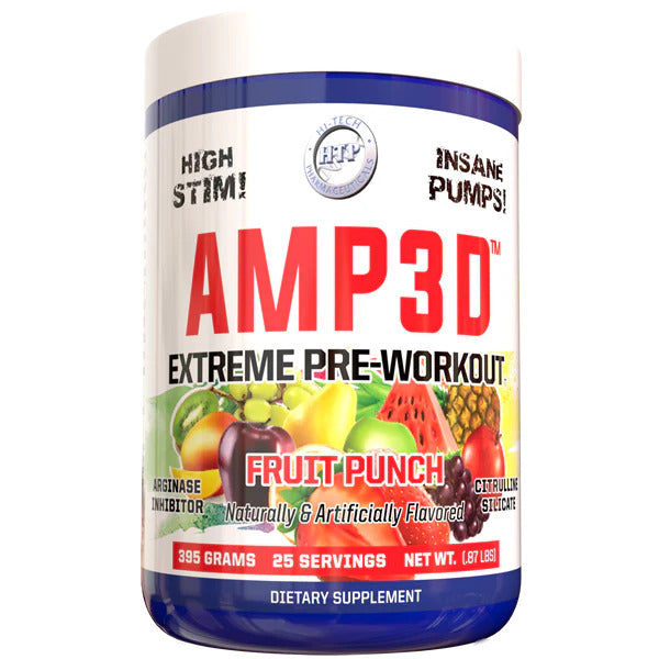 Hi Tech Pharmaceuticals AMP3D Nox Preworkout 390 grams - Galeri