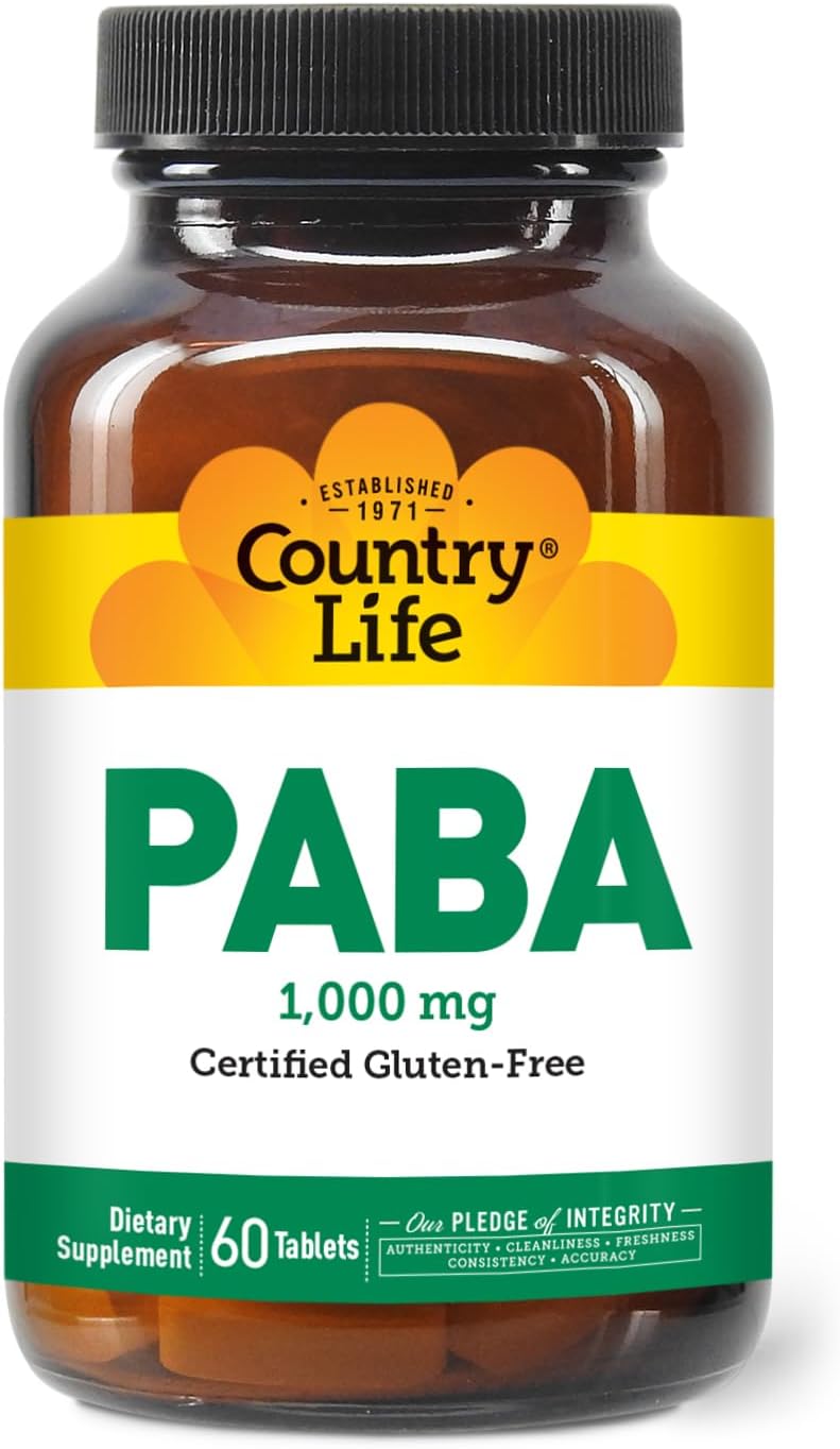 Country Life PABA 1,000 mg 60 Tablet - Galeri
