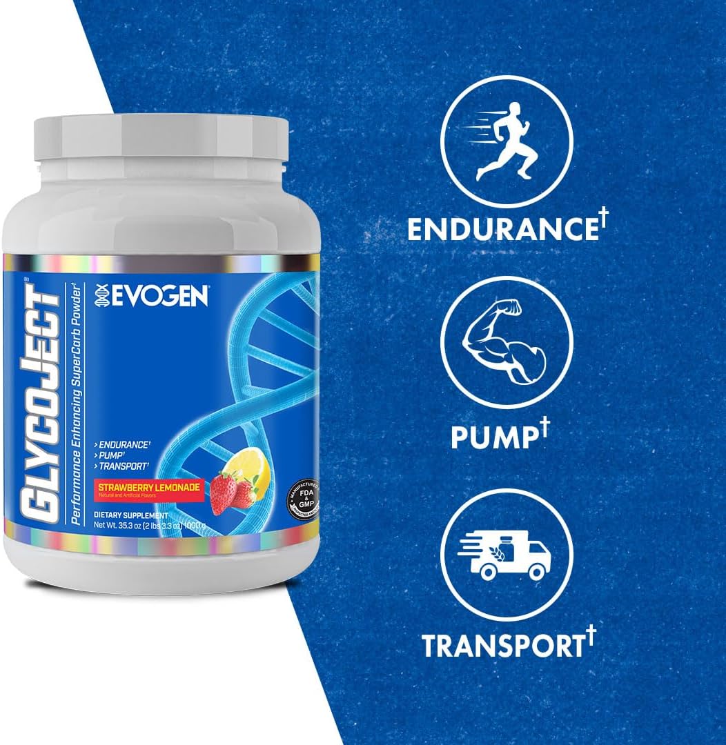 Evogen GlycoJect Karbolyn Super Carb Pump PreWorkout Karbonhidrat Powder 1000 gr - Galeri