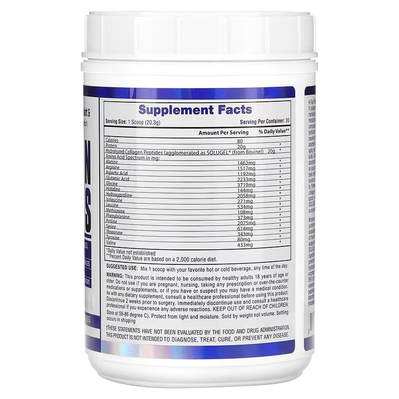 Hitech Bovine Collagen Amino Complex 609 Gram - Galeri