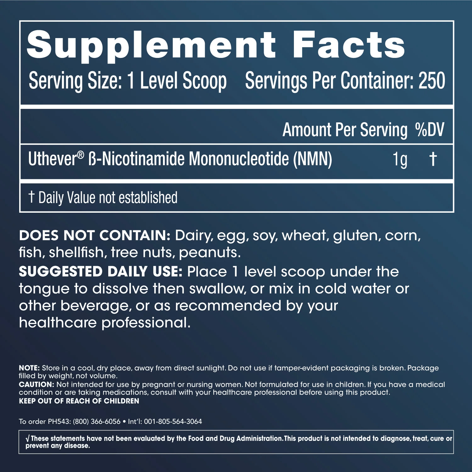 ProHealth Longevity NMN Pro Pure Powder Nicotinamide Mononucleotide - 250 Servis - Galeri