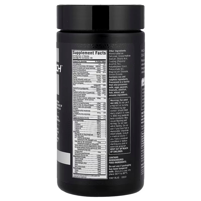 MuscleTech Platinum Sports MultiVitamin 180 Tablet - Galeri