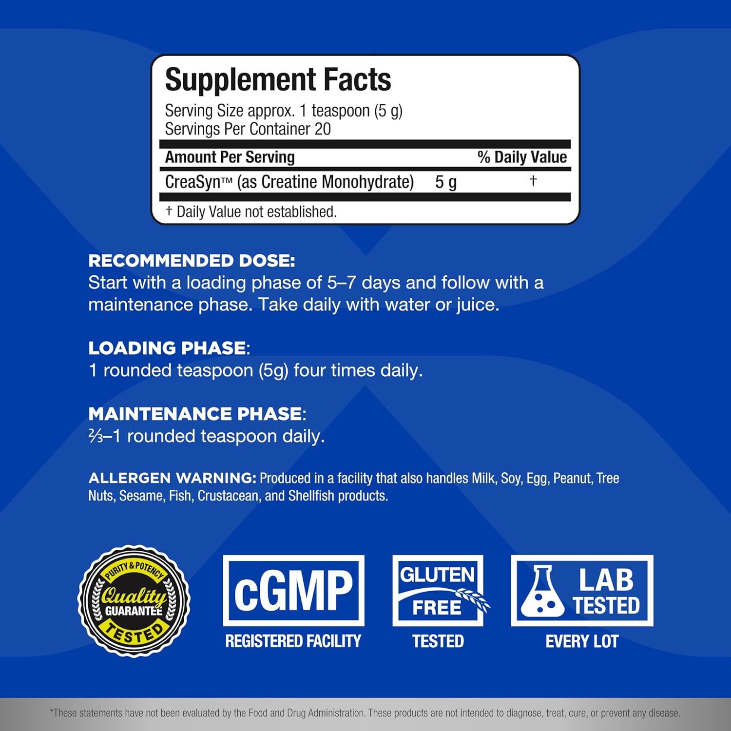 ALLMAX Essentials Creatine Monohydrate Micronized 100 Gr - Galeri