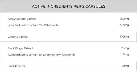 Oxyenergy Ashwagandha Extract 60 Caps - Galeri