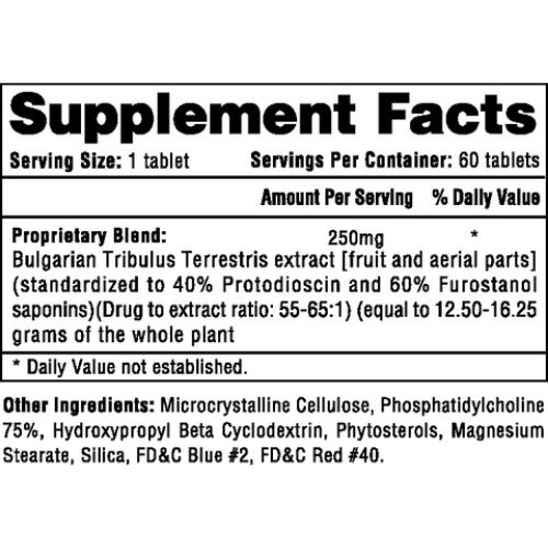 Hitech Tribesterone Tribestan Bulgarian Tribulus 60 Tablet - Galeri