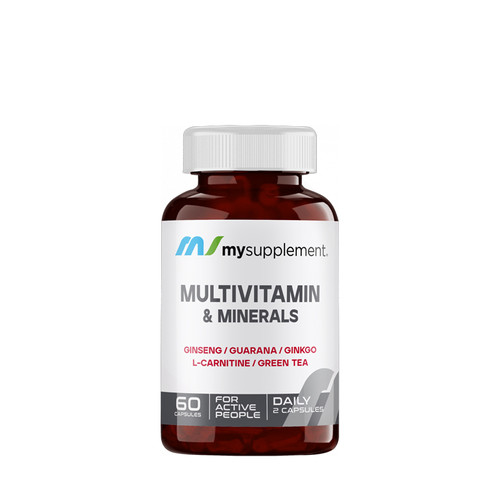 Mysupplement Multivitamin &amp; Minerals 60 Kapsül