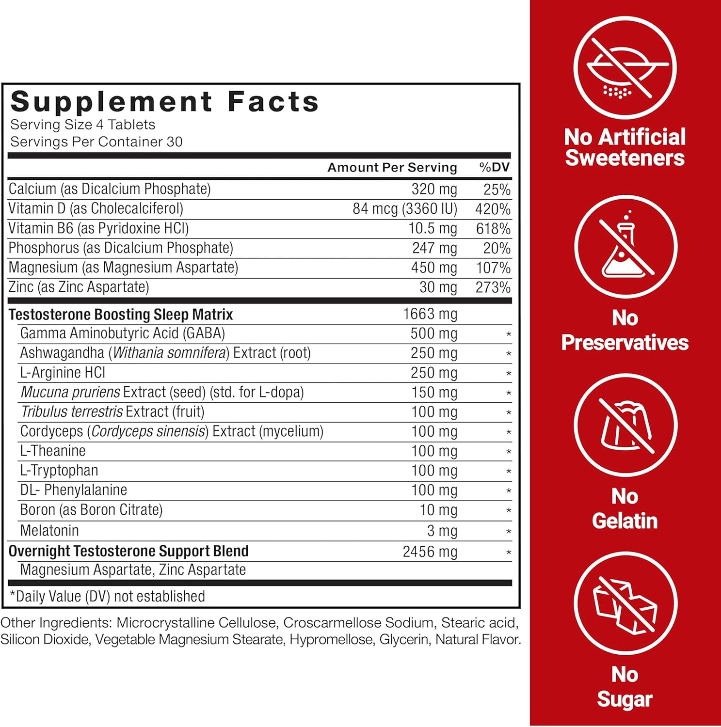 Force Factor Test X180 PM Testo Booster for Men Sleep and Recovery - 120 Caps - Galeri