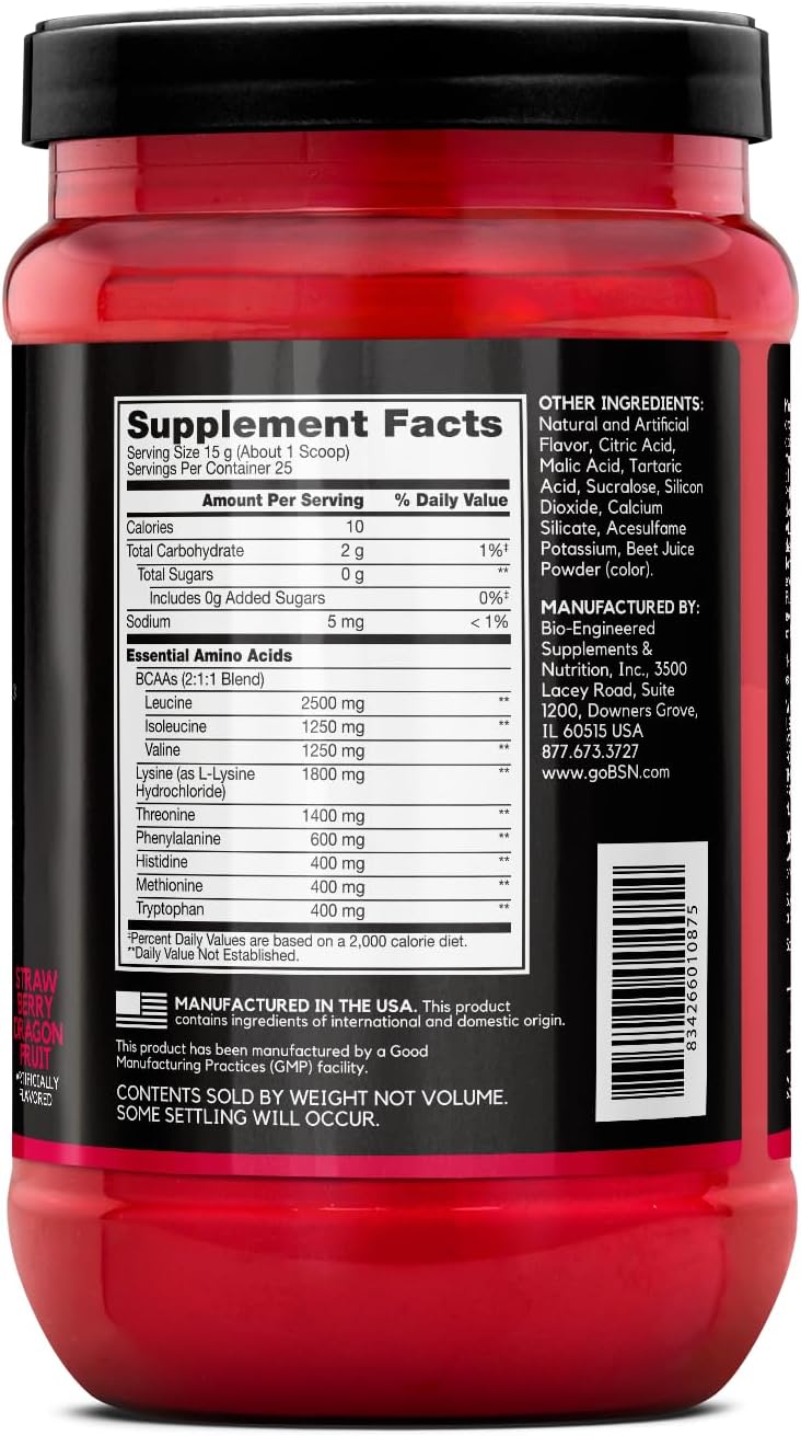 BSN Amino X EAAs Muscle Recovery & Endurance 10g Essential Amino Acids 375 Gr - Galeri