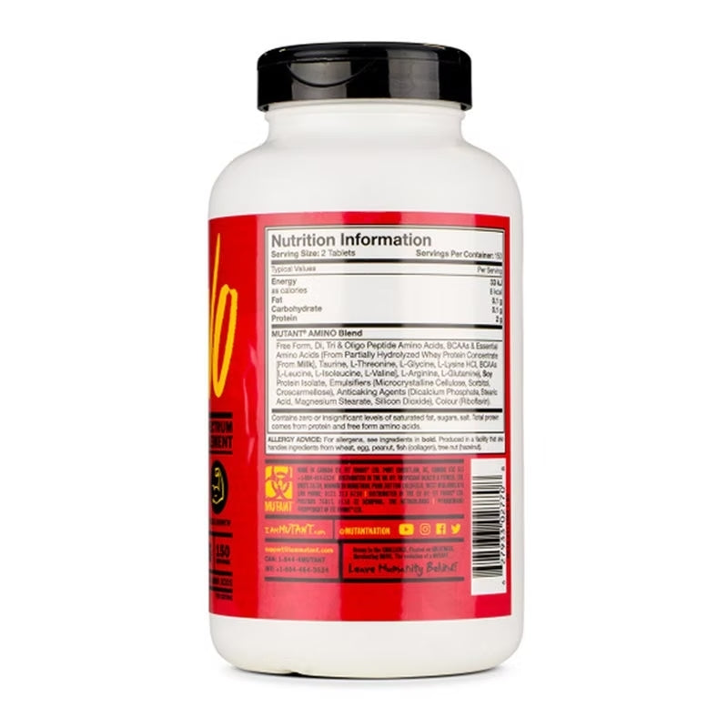 Mutant Amino Acid Complex 300 Tablet - 150 Servis - Galeri