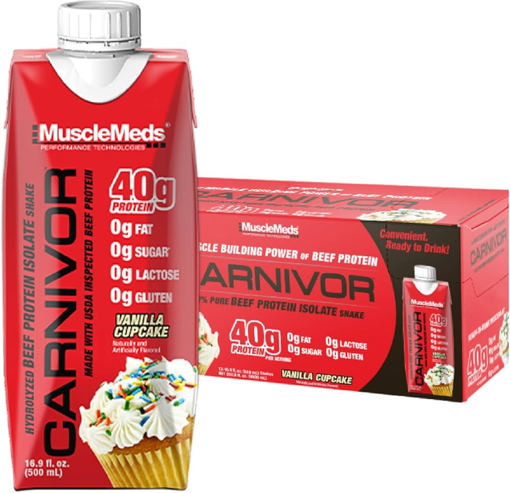 Musclemeds Beef Protein İsolate MilkShake 500 Ml - Galeri