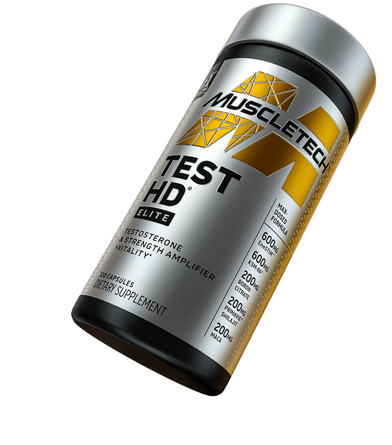 MuscleTech Test HD Elite Ksm66 Ashwagandha Tribulus+Shilajit+Boron+Maca+Grape 120 kapsül - Galeri