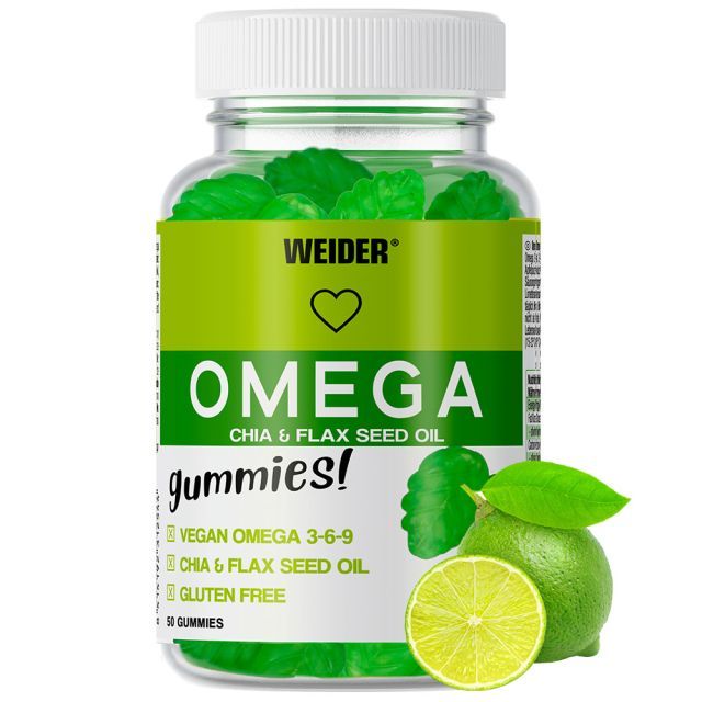 Weider Omega 3 Flax Seed Oil 50 Gummies