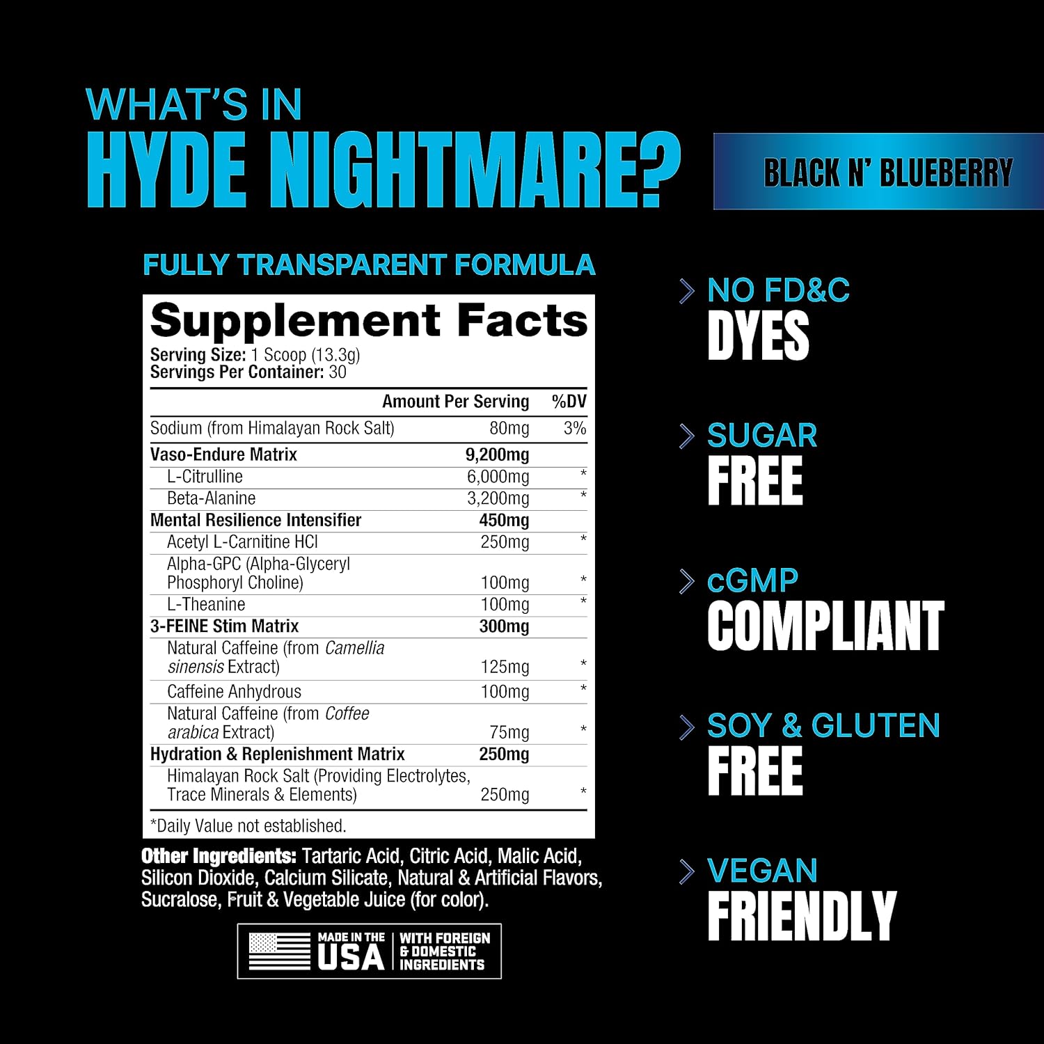ProSupps Hyde Nightmare PreWorkout - Galeri