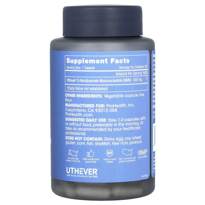 ProHealth Longevity NMN Nicotinamide Mononucleotide Pro Brain & Cognitive 300 mg 90 Caps - Galeri