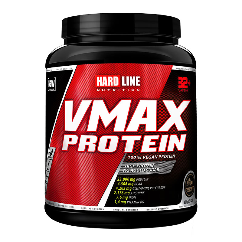 Hardline Vmax Bitkisel Protein Cikolata 908 Gr