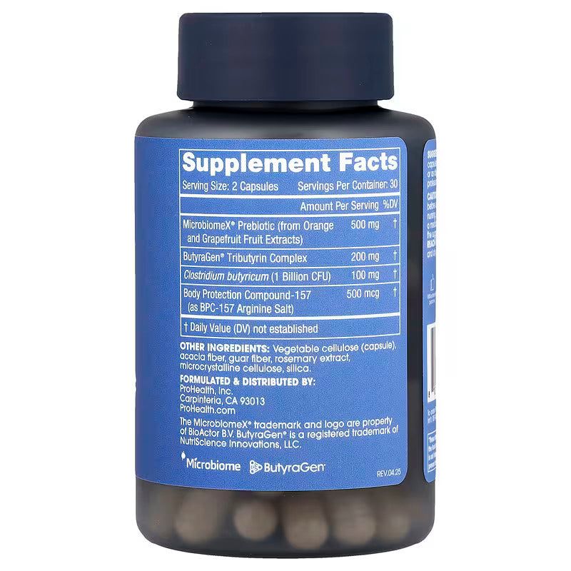 ProHealth Longevity BPC157 Ultra Probiotic Gut Support 60 Caps - Galeri