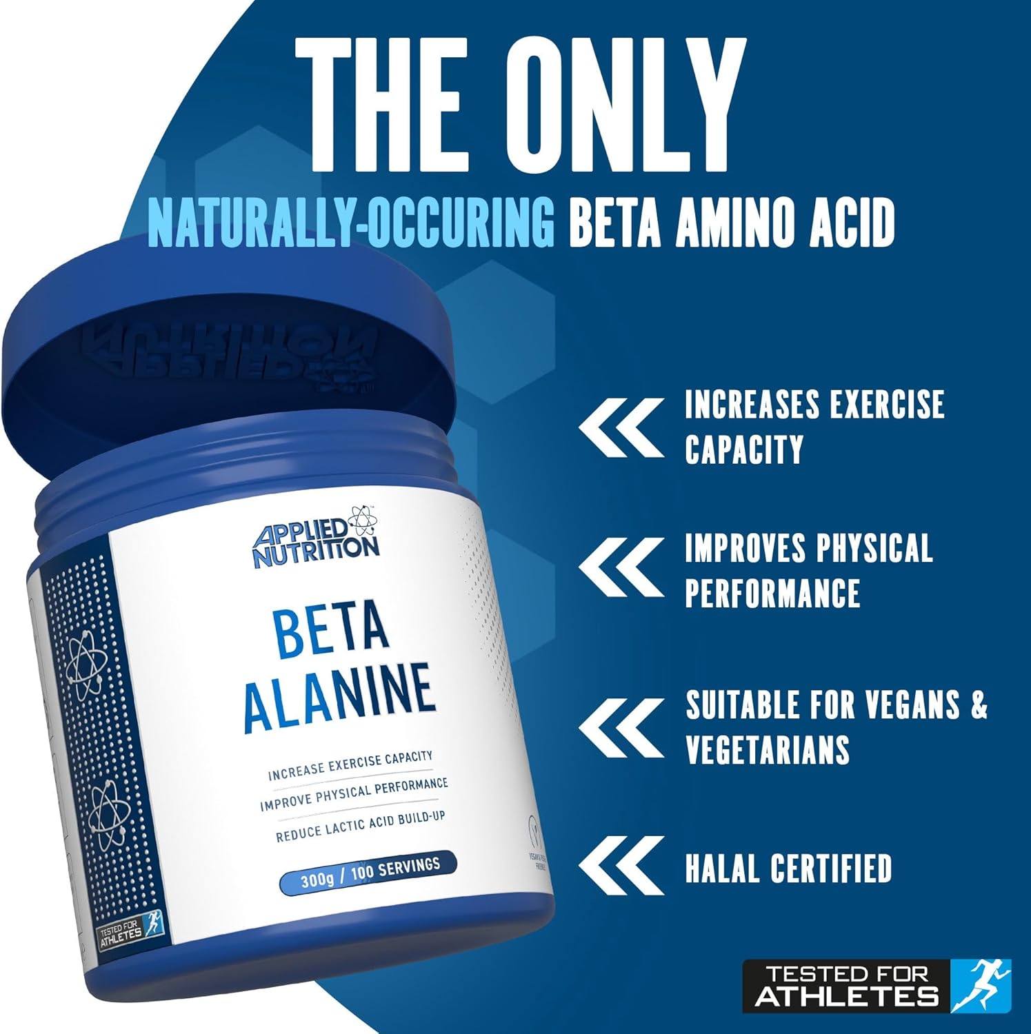 Applied Nutrition Beta Alanine PreWorkout 3000mg 100 Servings - Galeri