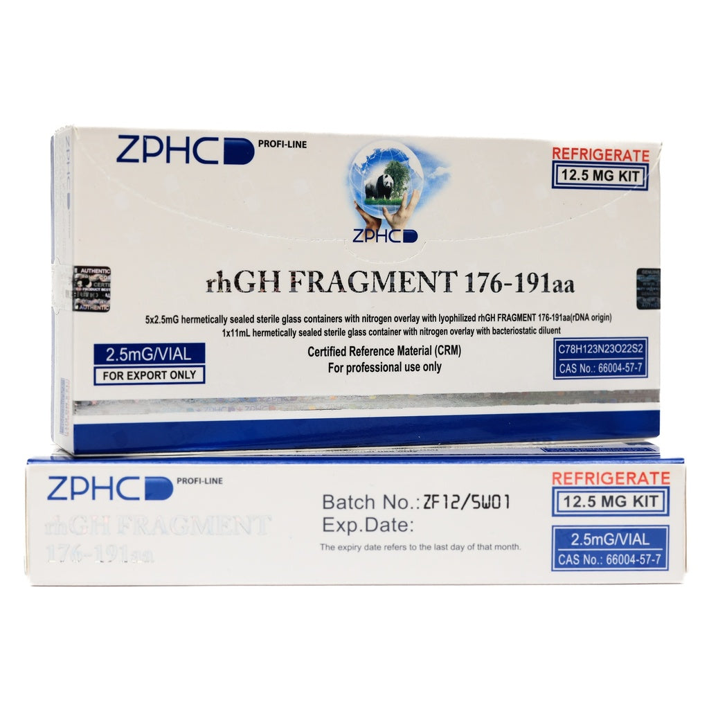 Zphc RHGH FRAGMENT 176-191aa 12.5MG -2.5 MG / VIAL -5 VIALS - Galeri