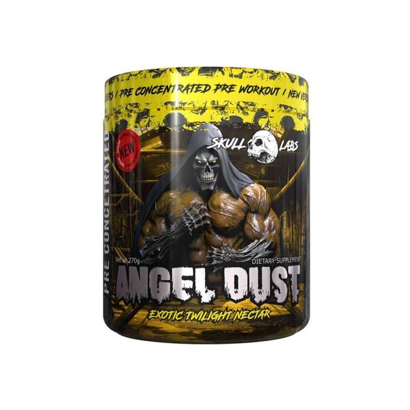 Skull Labs Angel Dust 1.3D and 1.2 Yohimbine Preworkout