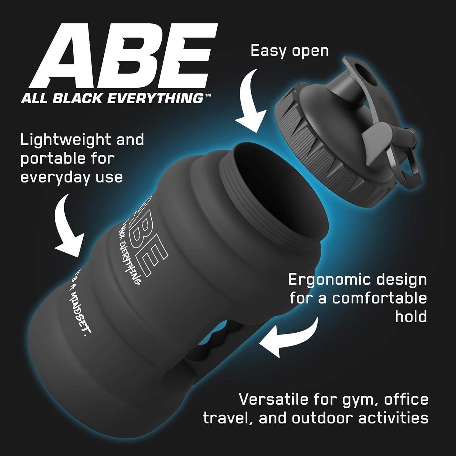 Applied Nutrition Hydration ABE Jug – 2.5L High Capacity Water Damacana Bottle - Galeri
