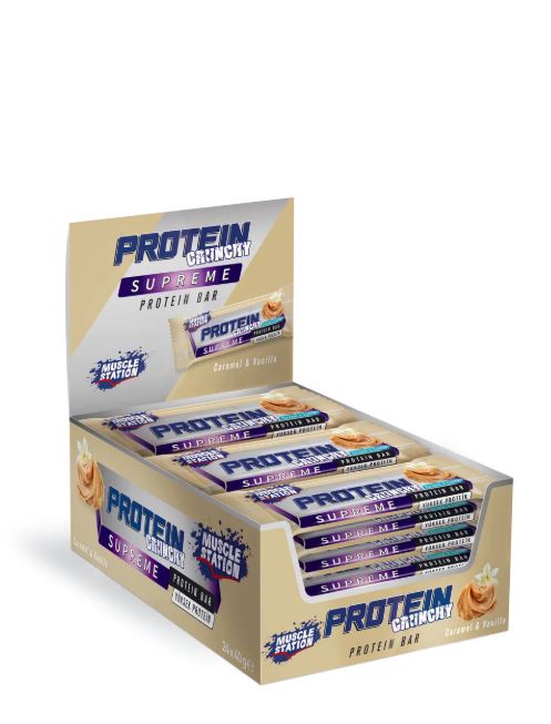 Musclestation Supreme Caramel Vanilya 24 Lu Kutu