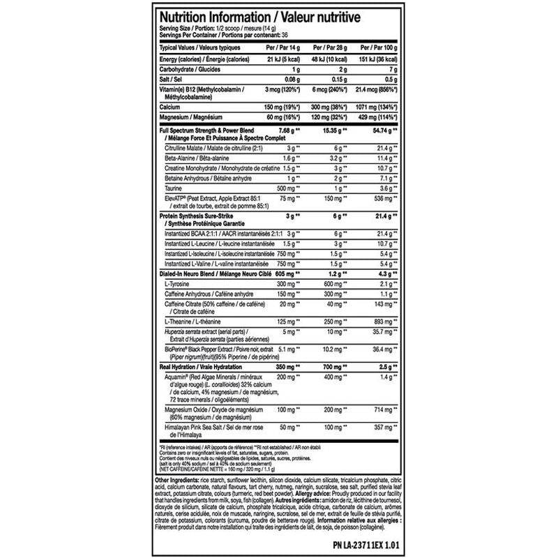 Mutant Madness All-In Madness Preworkout 504 gr - Galeri