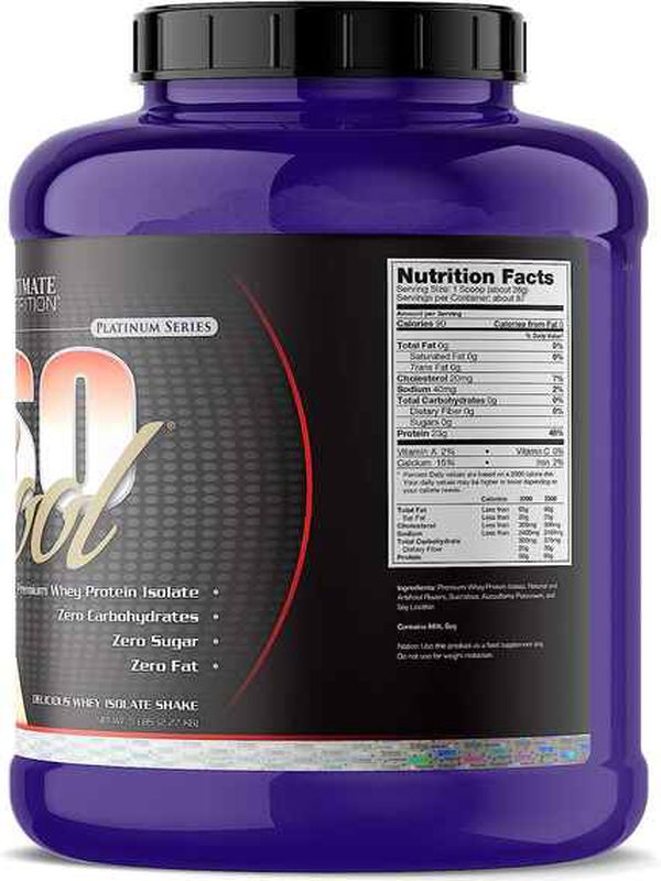 Ultimate Nutrition ISO Cool Pure izole Whey Protein Isolate Powder 2,2 kg - Galeri