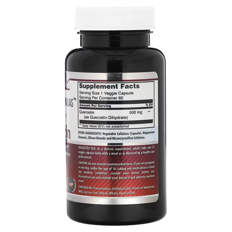Amazing Nutrition, Quercetin, 500 mg, 60 Veggie Caps - Galeri