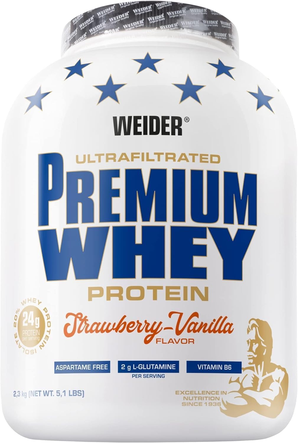Weider Premium Whey Protein 2,3 kg - Galeri