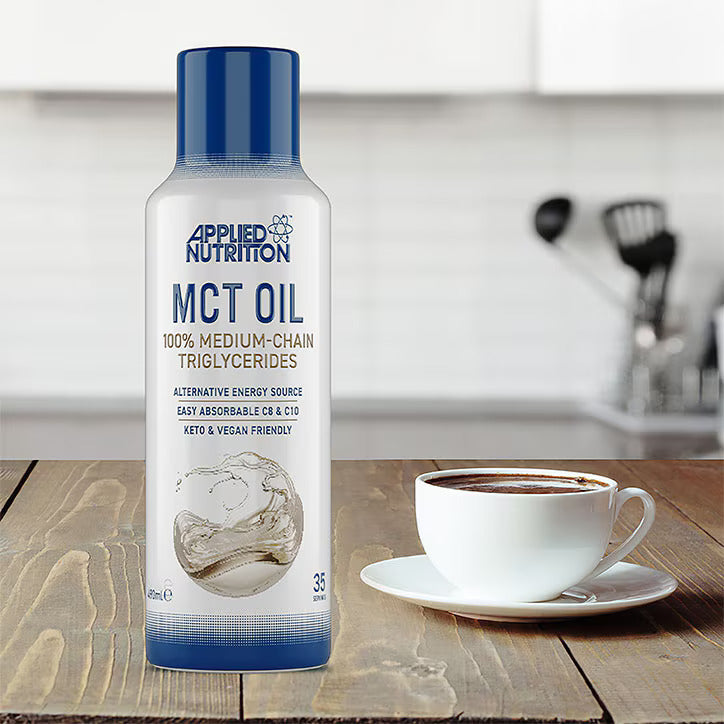 Applied Nutrition MCT Oil Keto C8-C10 490ml From Coconut Oil Keto & Low Carb Diet (35 Servings) - Galeri