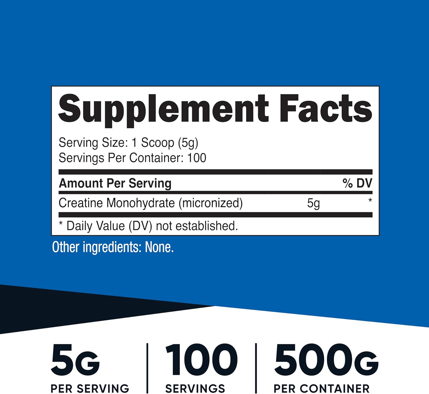 Nutricost Creatine Mikronize Monohydrate Powder 500 GRAM - USA MENŞEİ - Galeri