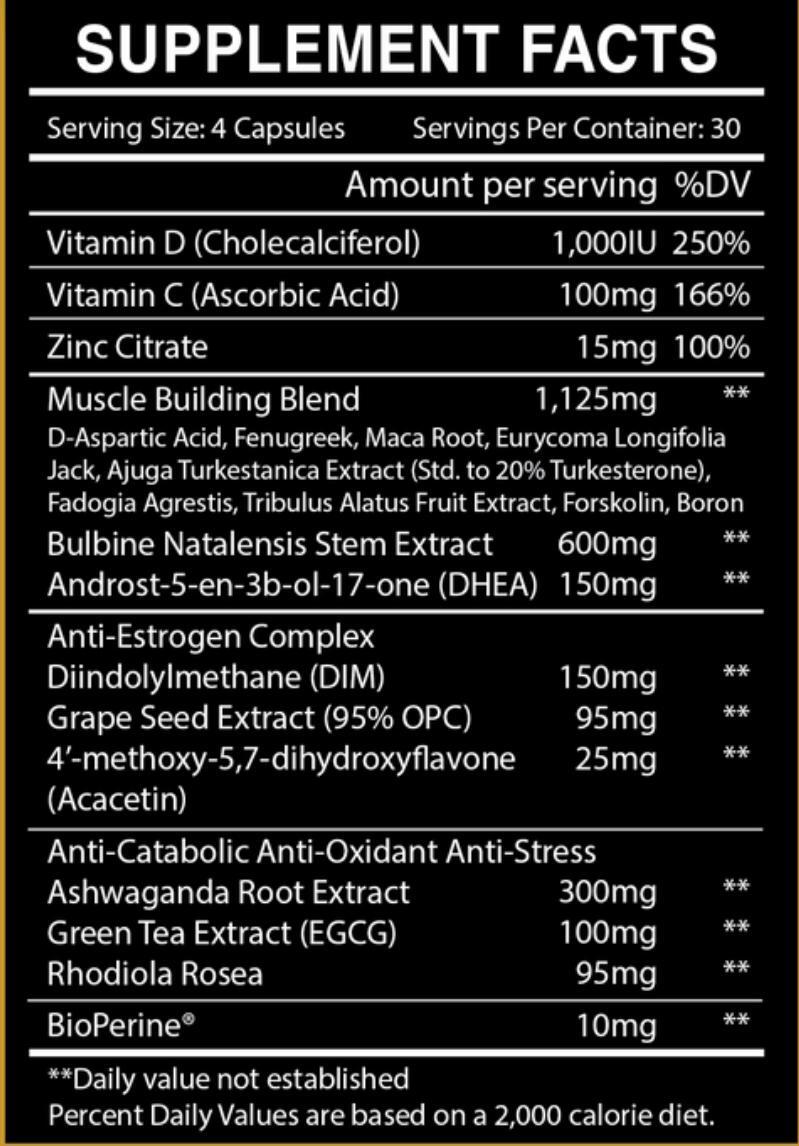 Centurion Labz Uprising Testosterone Booster - Galeri