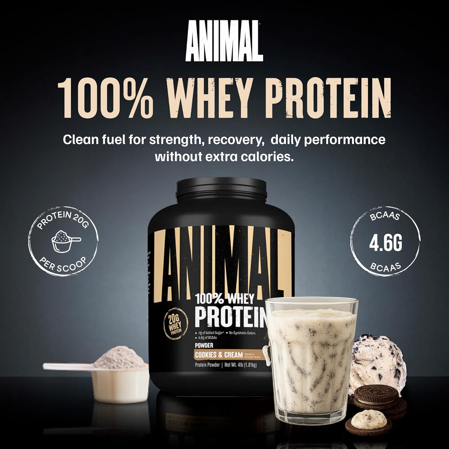 Universal Animal 100% Whey Protein 1,8 Kg - Galeri