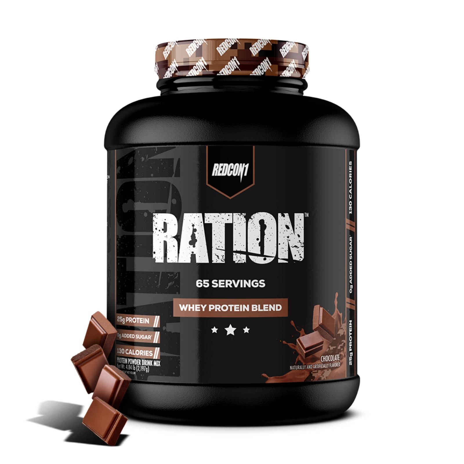 Redcon1 Ration Whey Protein Chocolate 2.27Kg - Galeri