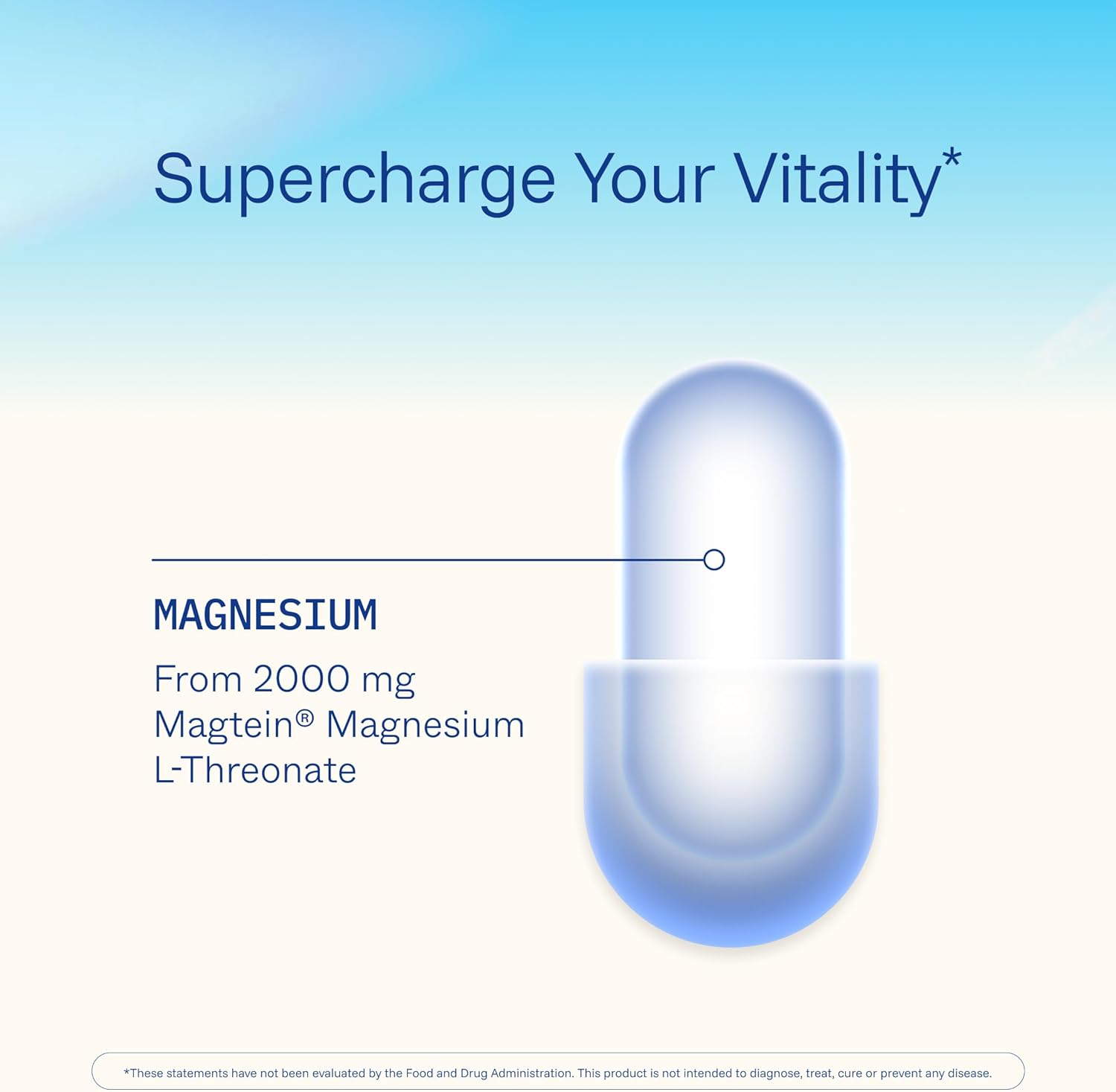 ProHealth Magnesium L-Threonate Magtein Brain Health Cognitive Memory & Focus 90 Caps - Galeri