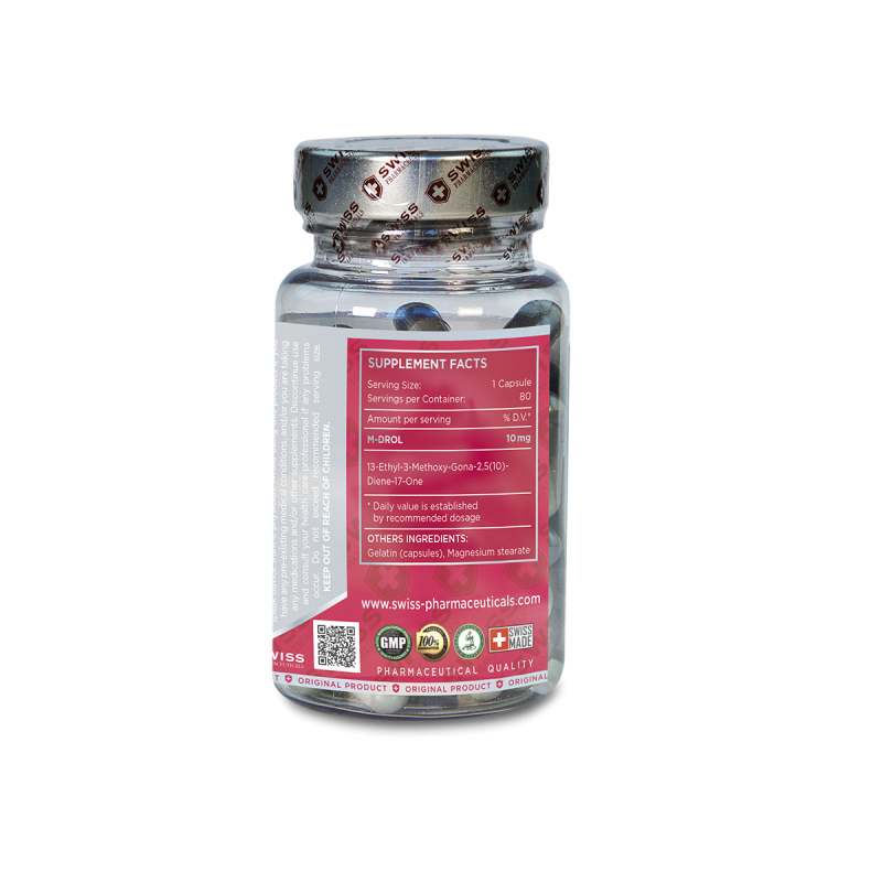 Swiss M-Drol 10 mg 80 Caps - Galeri