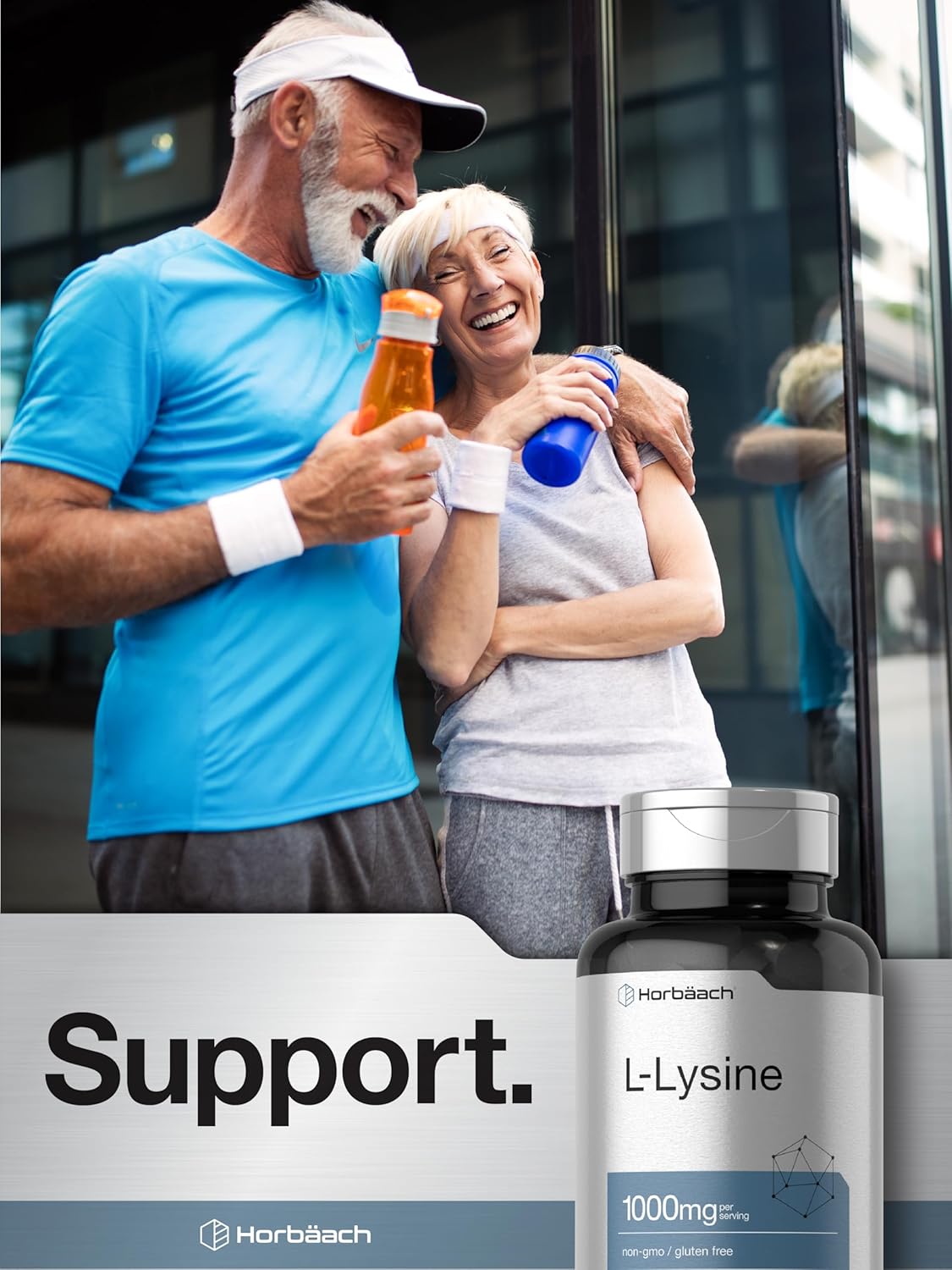 Horbäach L-Lysine Lizin 1000mg Essential Amino Acid 100 Tablet - Galeri